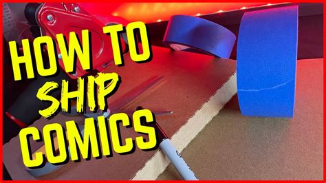 How To Pack And Ship Raw Comics Youtube