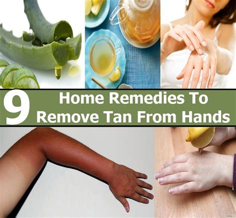 9 Simple Home Remedies To Remove Tan From Hands Health And Diy Tan