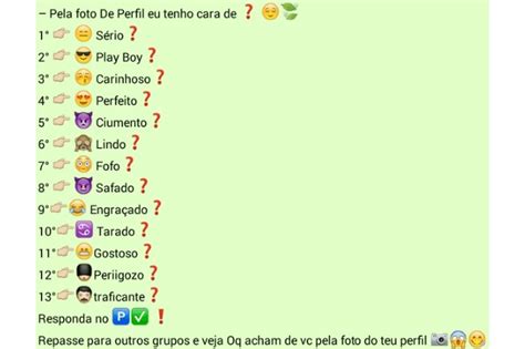 Brincadeiras De Perguntas Para Whatsapp