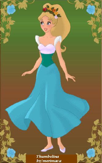 Thumbelina By Merimaca On Deviantart Disney Princess Art Cute Disney