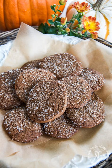 The Best Gingersnap Cookies You Will Ever Eat Stonegable