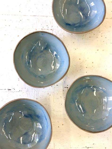 Ceramic Bowl Soup Bowl Mixing Bowl Blue Ceramic Bowl Etsy