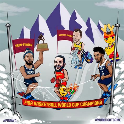 Über 7 millionen englischsprachige bücher. #fibawc #mondial #basket #china 2019 #caricatures