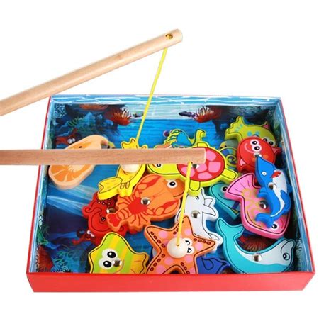 Magnetic Fishing Toy Fishing Game And Jigsaw Puzzle Board Jigsaw Puzzle
