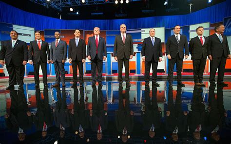 Fox News Praised For Tough Questions In First Gop Debate Candidates