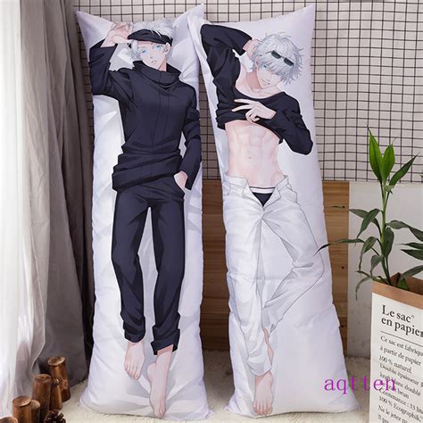Aqtten Anime Jujutsu Kaisen Satoru Gojo Hugging Body Pillow Case Cover