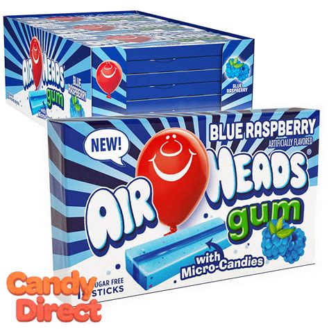 Airheads Gum Raspberry 14 Pc 12ct