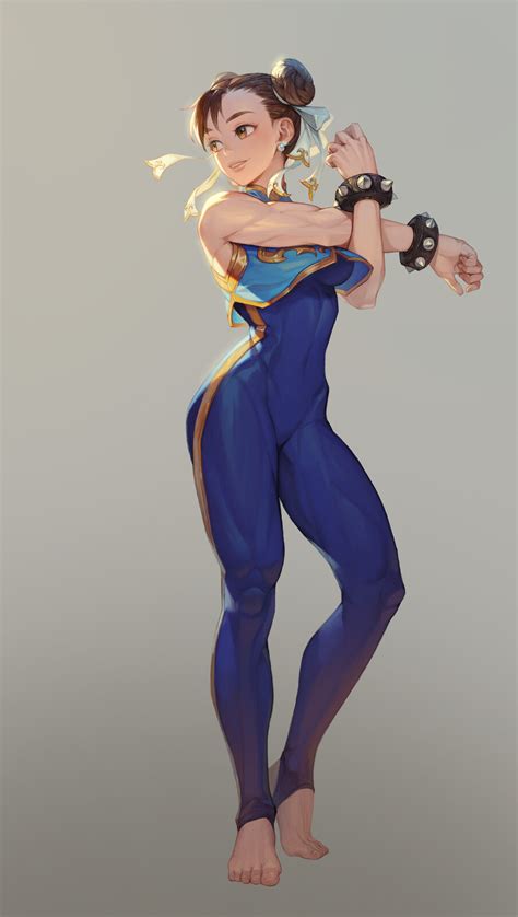 Chun Li Redraw Hyunseok Lee Ilustrações Personagens Street Fighter Design De Personagens