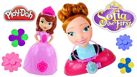 Play Doh Princesa Sofia Amuleto Diviertete Con Plastilina Brillante Y