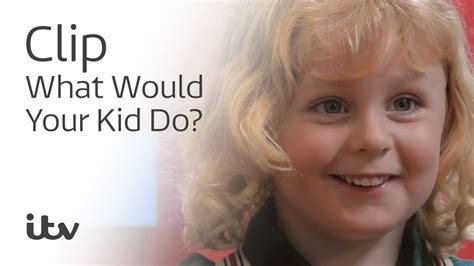 What Would Your Kid Do Would Your Kid Cheat Itv Youtube