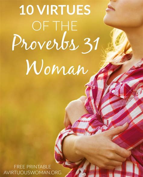 The 10 Virtues Of A Proverbs 31 Woman Free Pdf Proverbs 31 Woman Proverbs 31 Proverbs