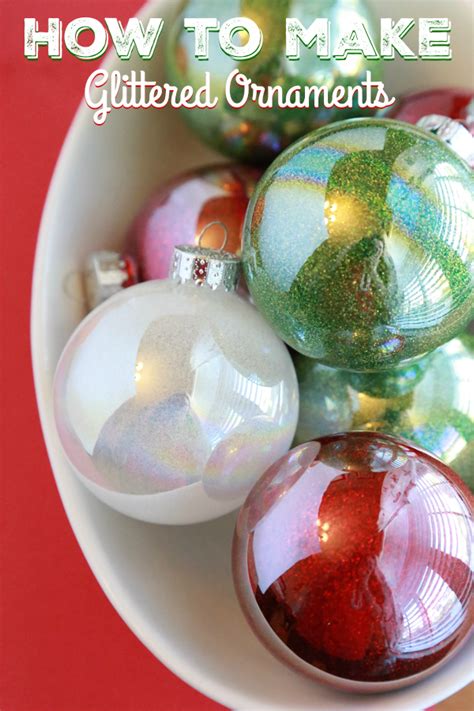 How To Make Glittered Ornaments Simply Being Mommy