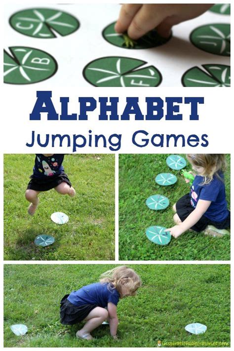 Alphabet Jumping Games Inspiration Laboratories Kids Learning