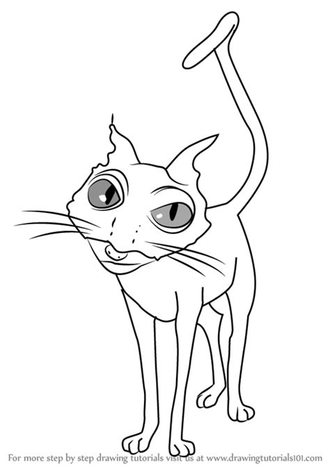 An open hand gives you five digits, which gives you 11111 which is 31. Learn How to Draw Cat from Coraline (Coraline) Step by ...