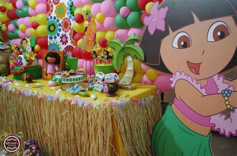 Dora The Explorer Birthday Party Ideas Photo 1 Of 29 Catch My Party