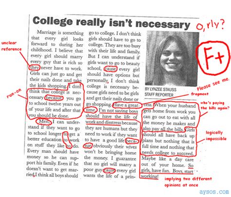 Funny College Article Fail Funny And Sexy Videos And Pictures