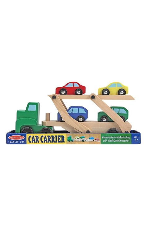 Toddler Boys Melissa And Doug Personalized Wooden Car Carrier Wooden
