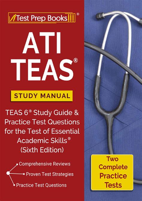 Ati Teas Study Manual Teas 6 Study Guide And Practice Test Questions For