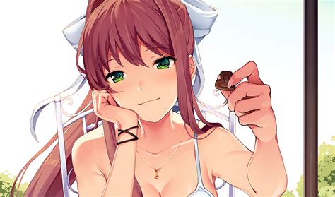 Monika Doki Doki Literature Club Hd Wallpapers