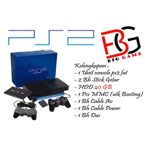 Jual Sony Playstation 2 Ps2 Ps 2 Hdd 40gb Full Games Lengkap