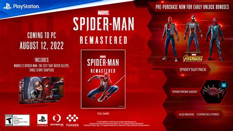 Marvels Spider Man Pc System Requirements Unveiled Intel Core I5 4160