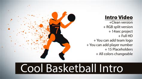 (FREE) Cool Basketball Intro - After Effects Template - Free After