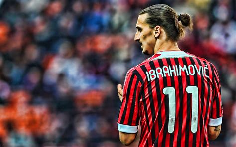 Download Wallpapers Zlatan Ibrahimovic Hdr Match Ac Milan Swedish