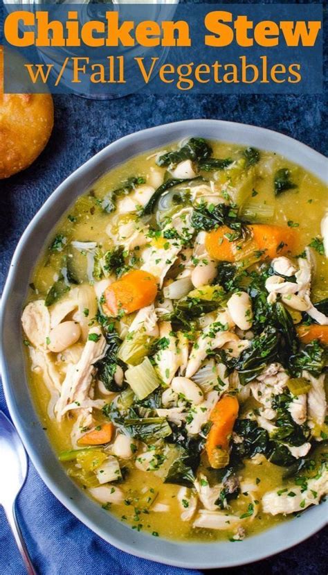 Reduce the heat and allow to gently bubble with the lid on for 35 mins. Easy Chicken Stew with Fall Vegetables | Recipe | Easy ...