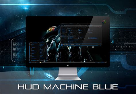 Windows Customs Hud Machine Blue