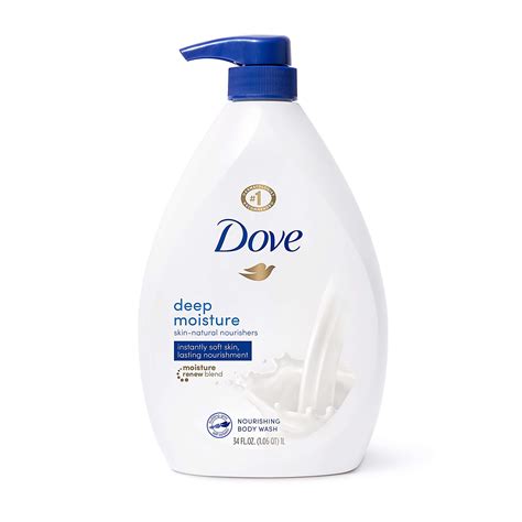 Dove Body Wash With Pump With Skin Natural Nourishers For Instantly
