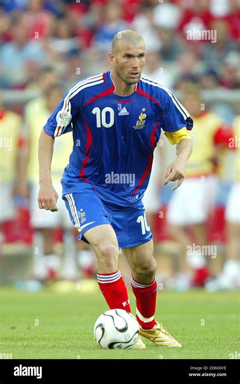Zinedine Zidane France Stock Photo Alamy