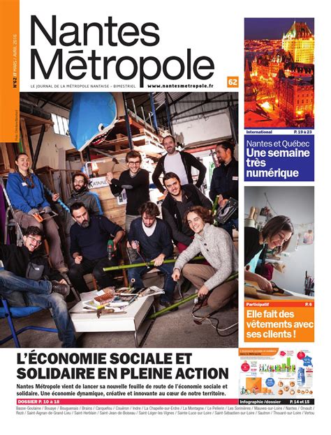 Journal Nantes Métropole n Mars Avril by Nantes Métropole Issuu
