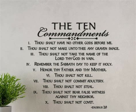 The 10 Commandments In The Bible Verses Churchgistscom
