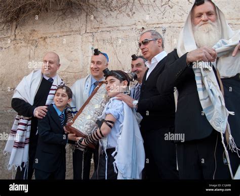 Thousands Celebrate Purim And A Bar Mitzvah At The Western Wall