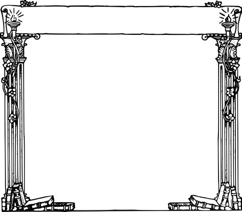 Roman Frame Png Clip Art Library