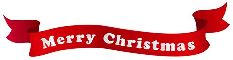 Christmas Banner Holiday Clip Art Merry Christmas Banner Png Clipart