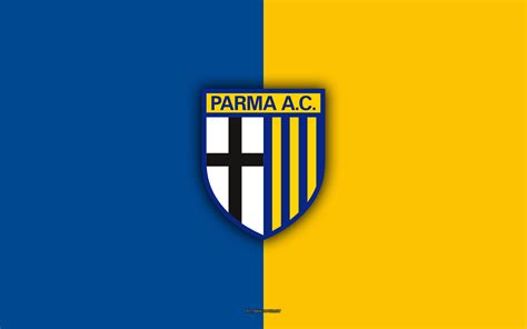 Download Imagens Parma Futebol 1913 4k Logo Emblema Amarelo Azul De