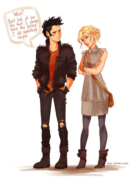 Girly Annabeth And Punk Percy The Heroes Of Olympus Photo