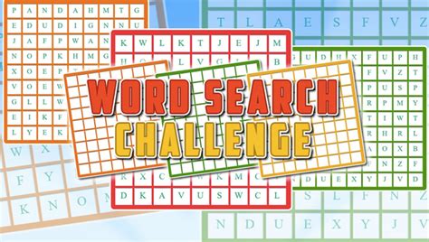 Word Search Challenge 🕹️ Play Word Search Challenge Online On Gamepix