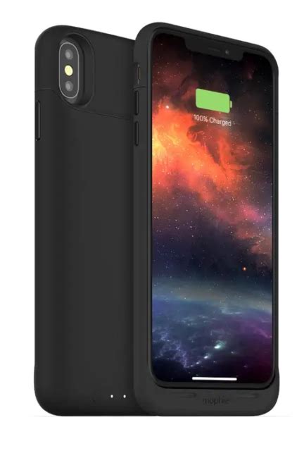 Mophie Juice Pack Air Charger Case For Apple Iphone Xs Max Black For