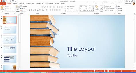 Book Powerpoint Template