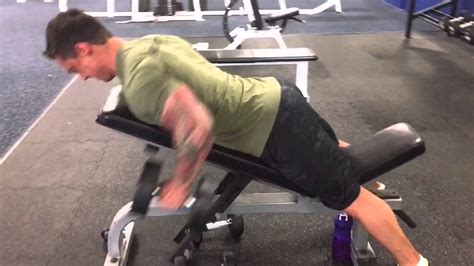 Incline Bench Dumbbell Rows Youtube