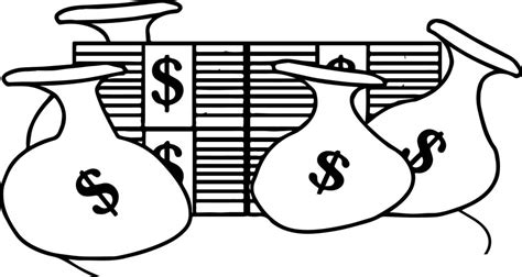 Mint, behind the $5,000, $10,000, and $100,000 dollar bills.this makes it something of a novelty, enhancing its collectibility and value. Bag Money Bills Coloring Page | Wecoloringpage.com