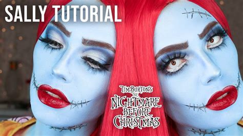 Sally From Nightmare Before Christmas Is A Halloween Makeup Classic