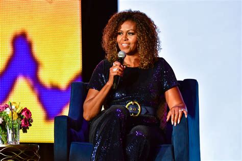 Michelle Obama Wore Her Hair Naturally Curly And The Internet Is Loving It