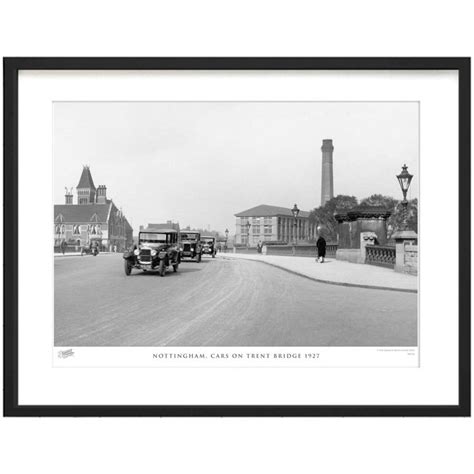 The Francis Frith Collection Nottingham Cars On Trent Bridge 1927
