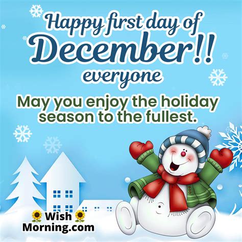 December Month Wishes And Quotes Wish Morning