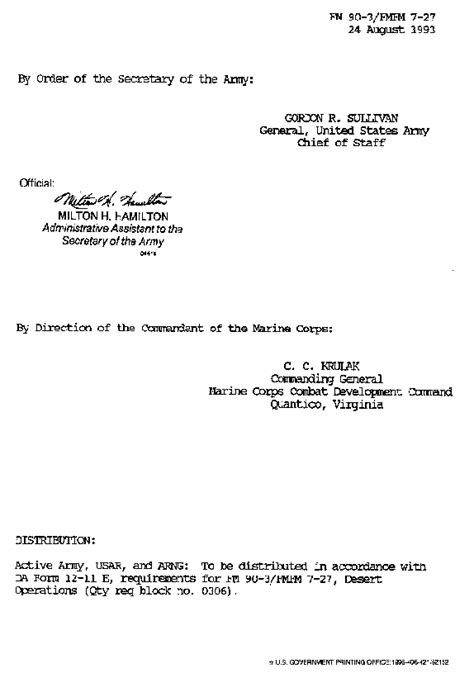 A wife is holding a saving account in a bank and is travelling, but she requires to collect. FM 90-3: Desert Operations - Authorization Letter