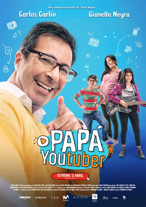 Revelan Afiche Oficial De Papá Youtuber La Nueva Comedia Familiar De