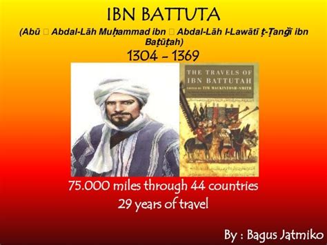 Ibn Battuta Presentation